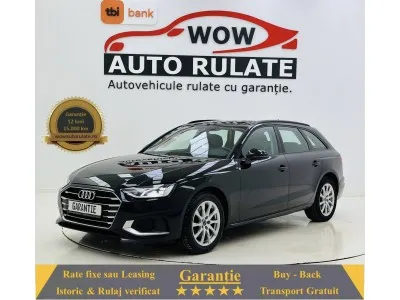 AUDI A4 B9 2021 2.0D E6 GARANTIE Rate Avans 0 Doar Cu Buletinul