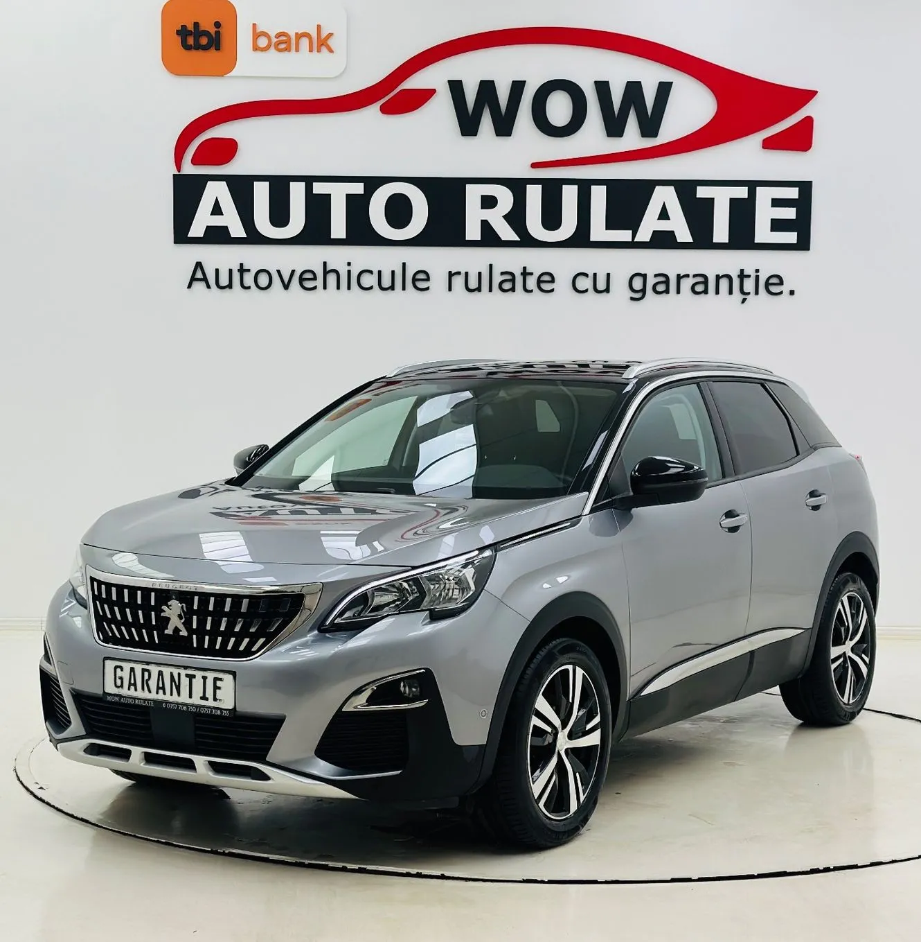 PEUGEOT 3008 2017 1.2I E6 GARANTIE 12 LUNI Rate Avans 0 Doar cu Buletinul 2017 - WOW Auto Rulate