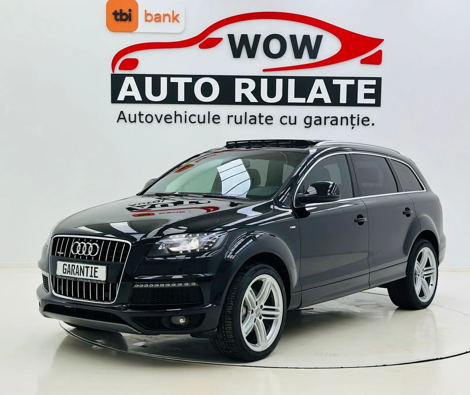 AUDI Q7 2012 3.0D E5 GARANTIE 12 LUNI Rate Avans 0 Doar cu Buletinul 2012 - WOW Auto Rulate