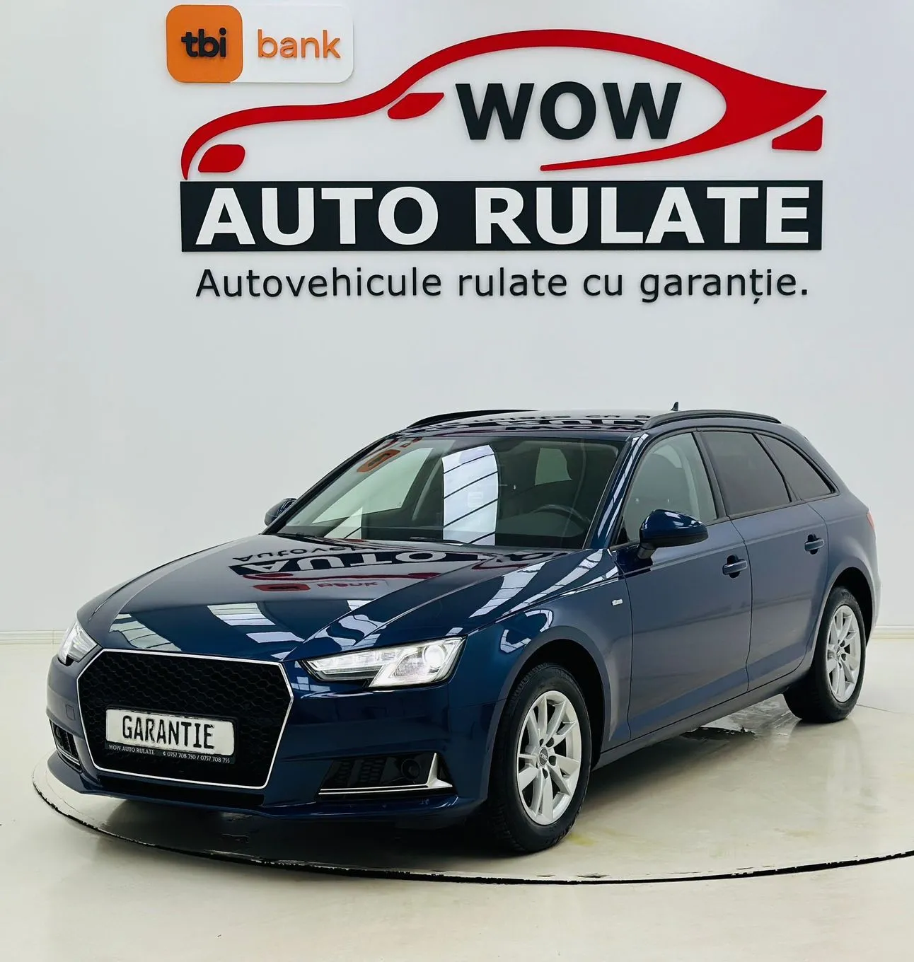 AUDI A4 2016 2.0D E6 GARANTIE 12 LUNI Rate Avans 0 Doar cu Buletinul 2016 - WOW Auto Rulate