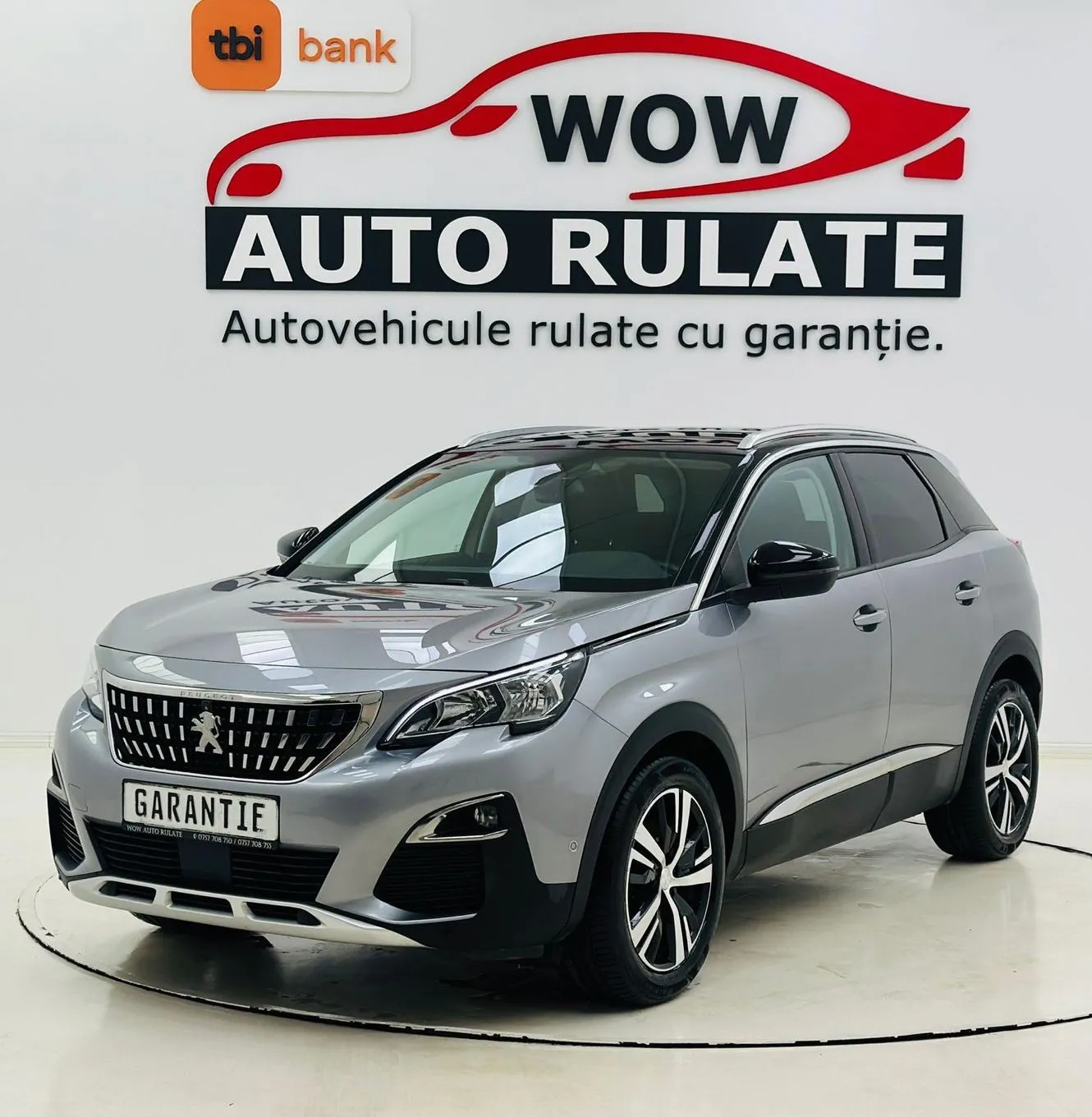 PEUGEOT 3008 2017 1.2i E6 Garantie 12 Luni  Rate Avans 0 Doar Cu Buletinul 2017 - WOW Auto Rulate
