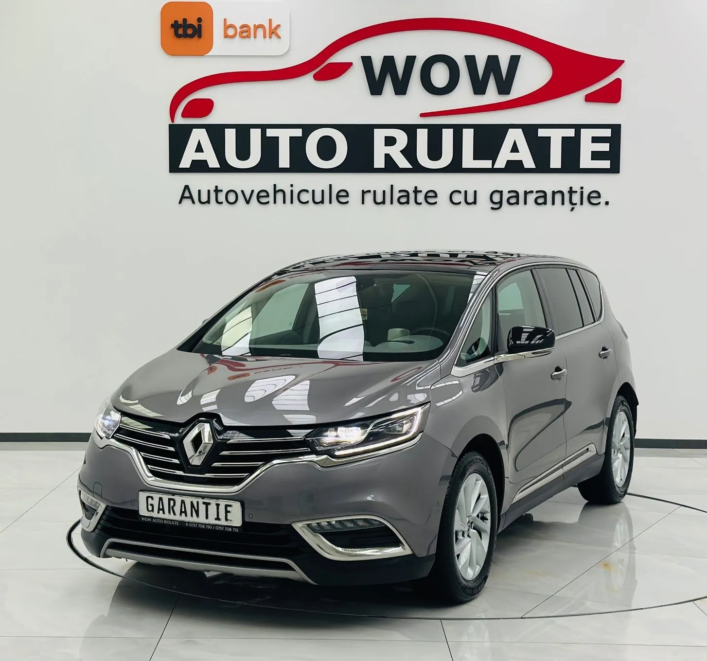 RENAULT ESPACE 2015 1.6D E6 Garantie 12 Luni Rate Avans 0 Doar Cu Buletinul 2015 - WOW Auto Rulate