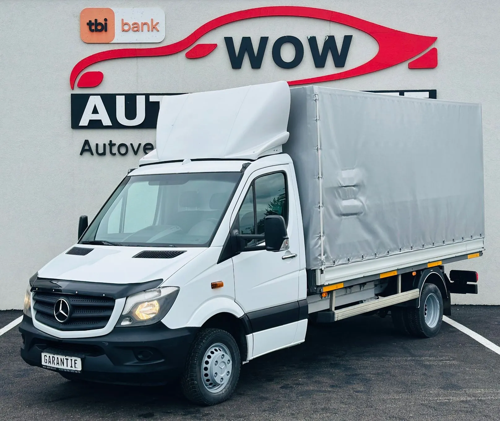 MERCEDESBENZ SPRITER CU PRELATA 2013  2.2D E5 Rate Avans 0 Doar Cu Buletinul 2013 - WOW Auto Rulate