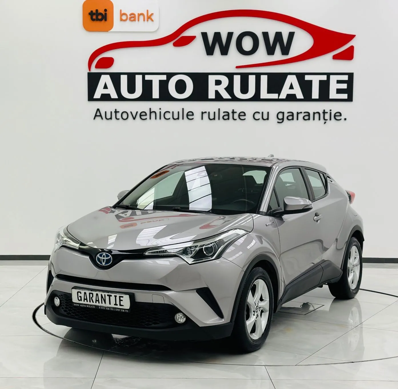 TOYOTA C-HR 2018 1.8i E6 HYBRID Garantie 12 Luni Rate Avans 0 Doar Cu Buletinul 2018 - WOW Auto Rulate