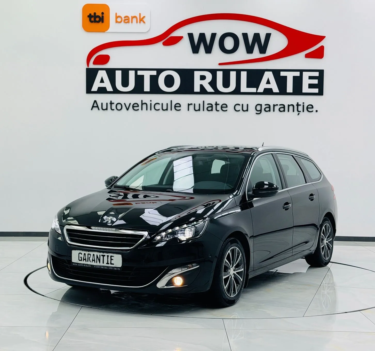 PEUGEOT 308 2015 1.6D E6 Garantie 12 Luni Rate Avans 0 Doar Cu Buletinul 2015 - WOW Auto Rulate