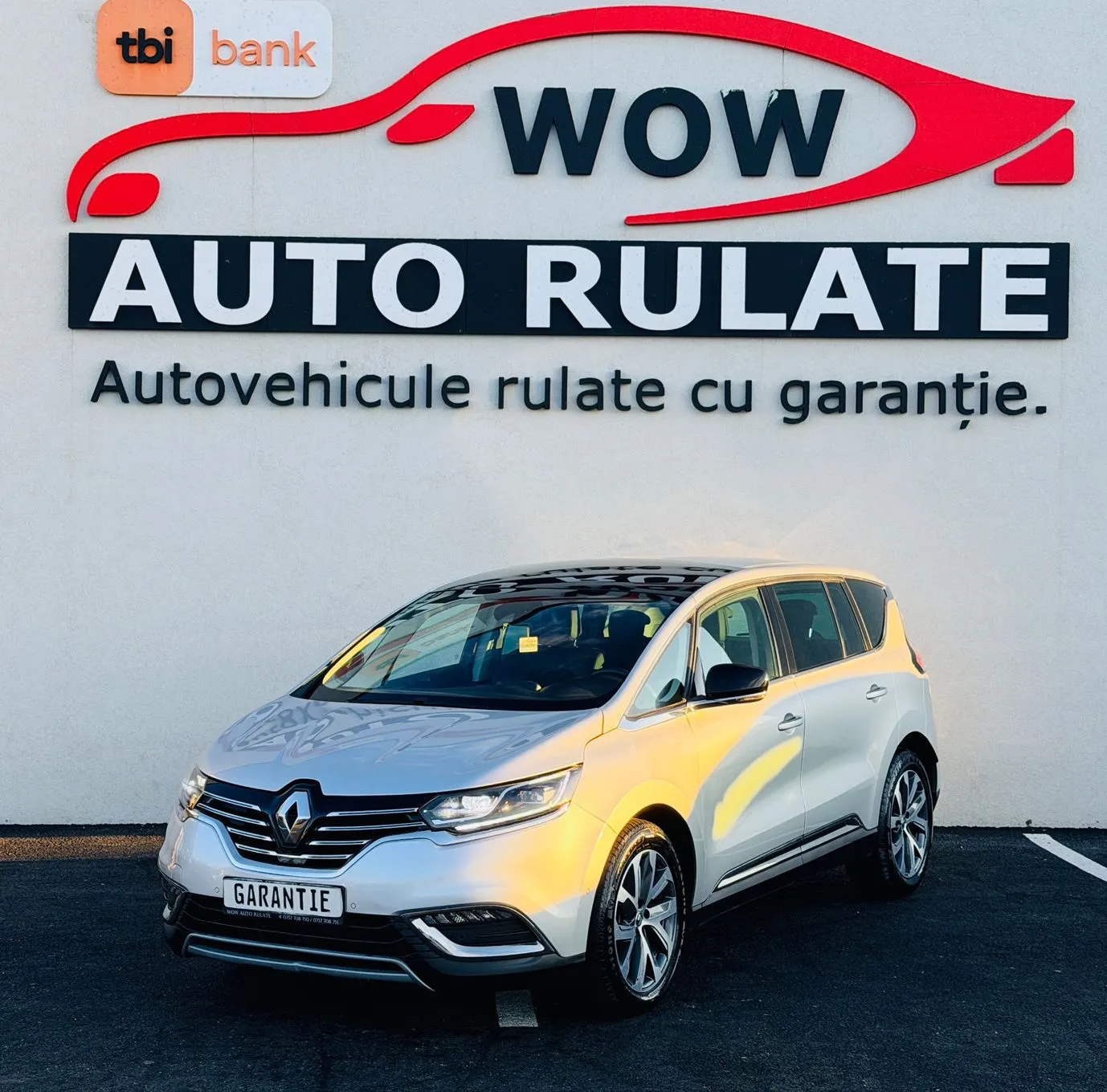 RENAULT ESPACE 2016 1.6D E6 Garantie 12 Luni Rate Avans 0 Doar Cu Buletinul 2016 - WOW Auto Rulate