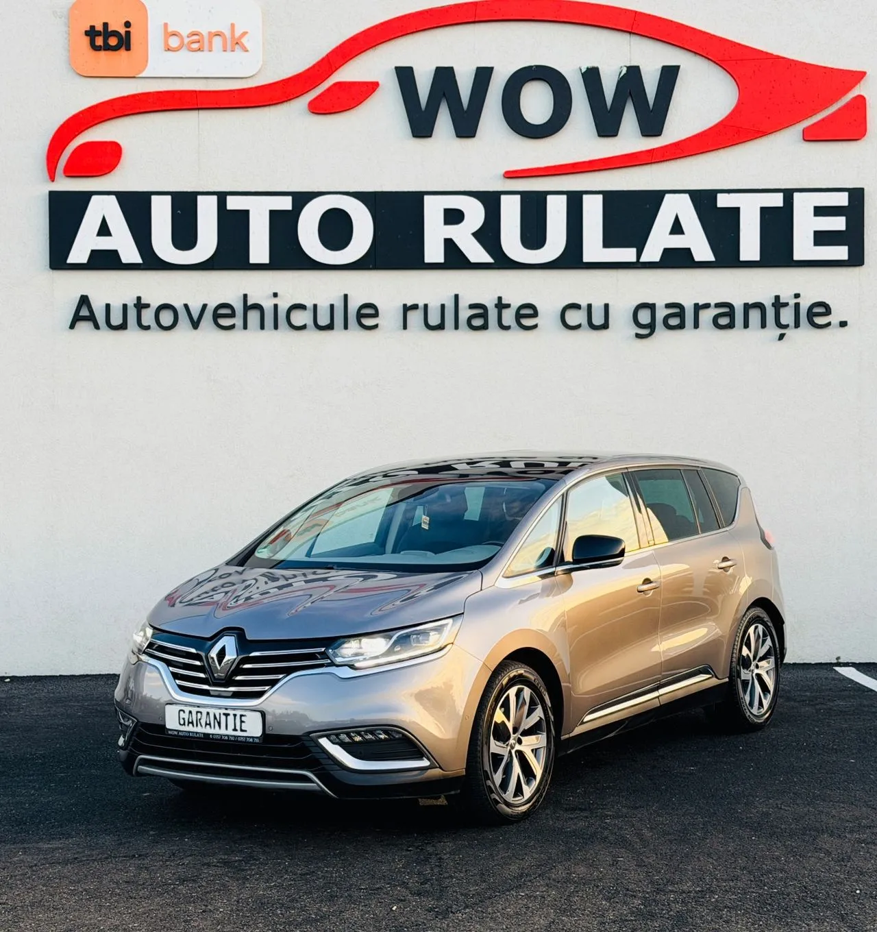 RENAULT ESPACE 2015 1.6D E6 Garantie 12 Luni Rate Avans 0 Doar cu Buletinul 2015 - WOW Auto Rulate