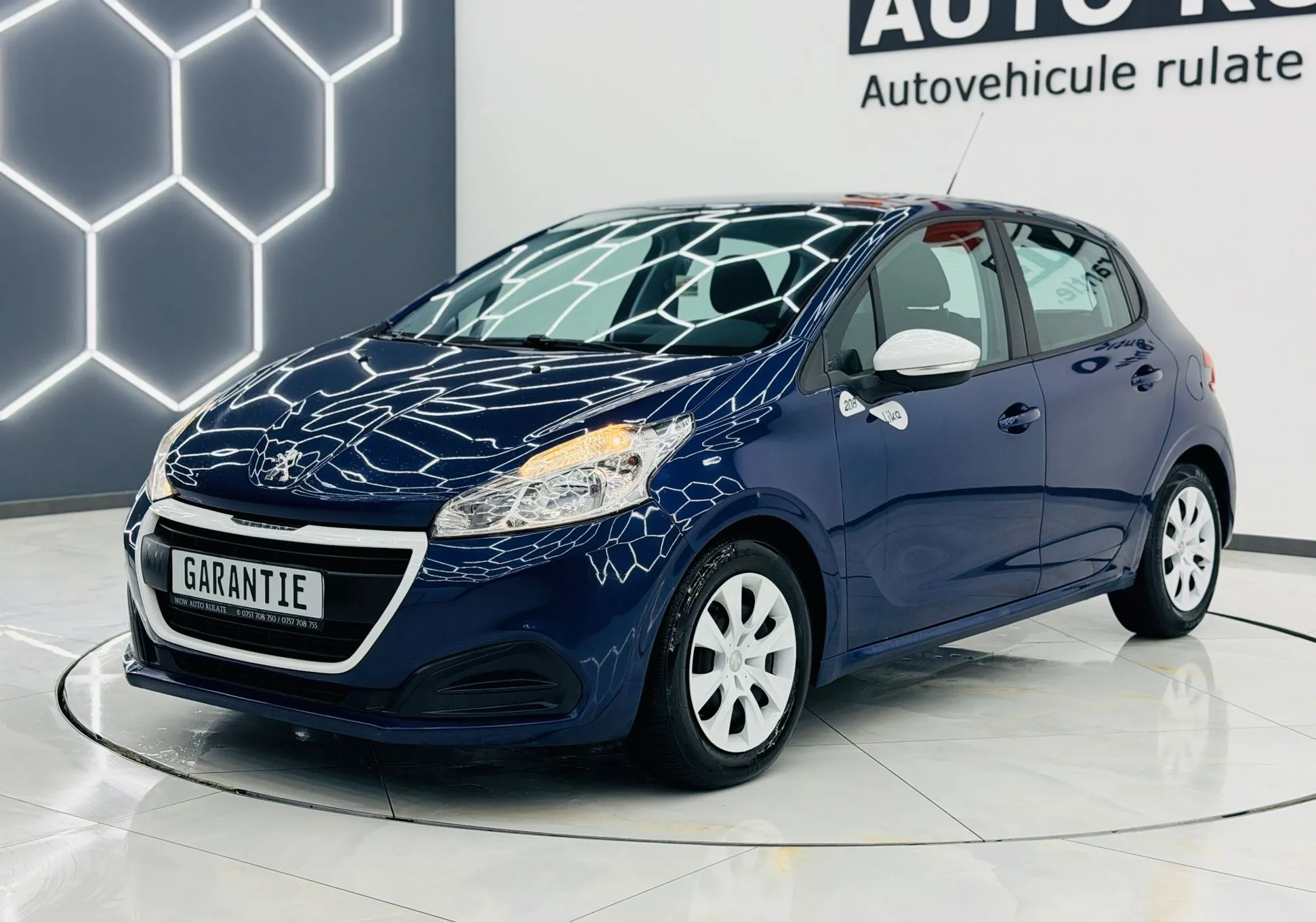 PEUGEOT 208 2017 1.2i E6 Garantie 12 Luni Rate Avans 0 Doar Cu Buletinul 2017 - WOW Auto Rulate