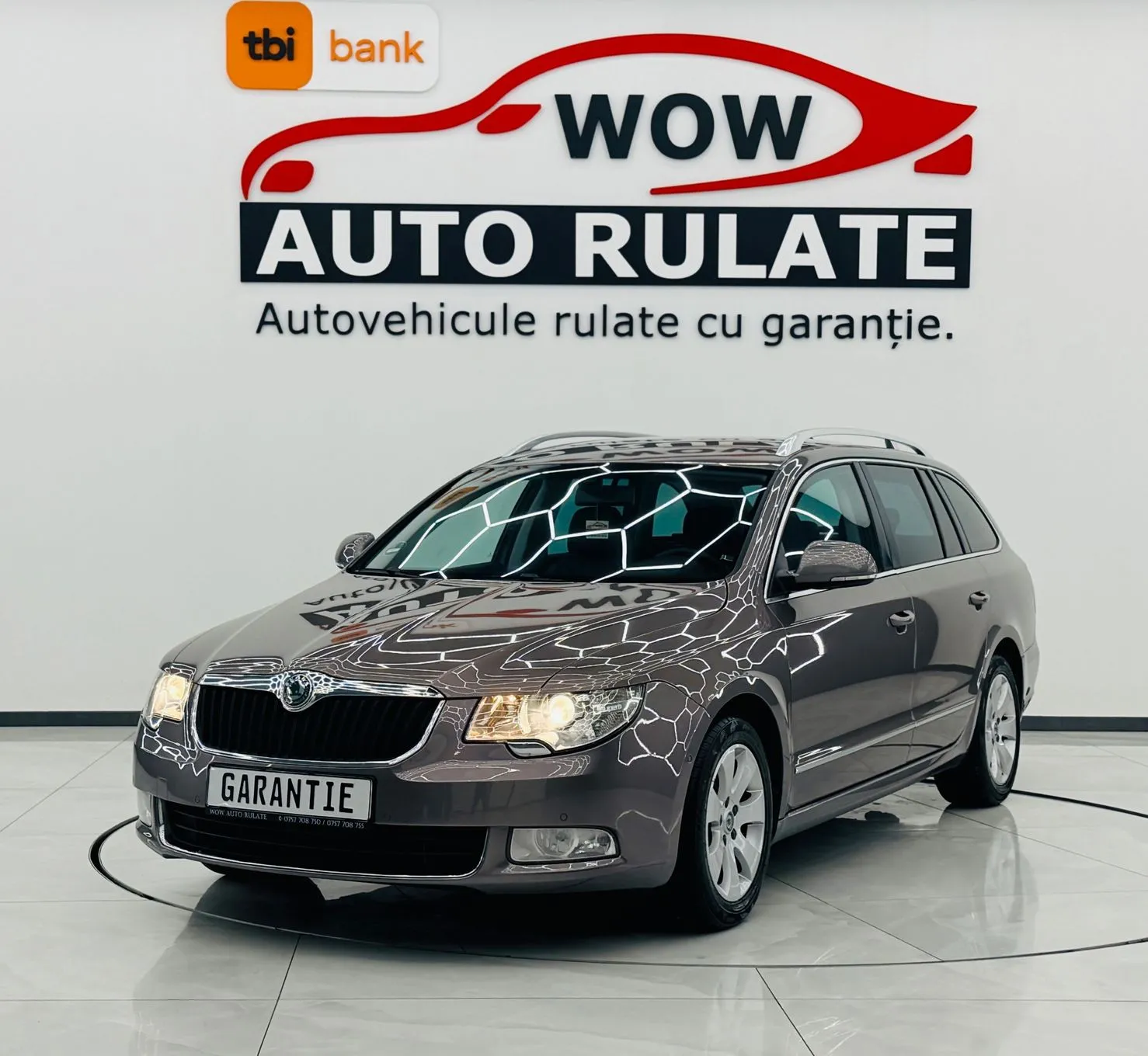 SKODA SUPERB 2013 1.6D E5 Garantie 12 Luni Rate Avans 0 Doar Cu Buletinul 2013 - WOW Auto Rulate