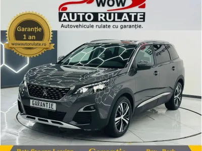 PEUGEOT 5008 2019 1.5D E6 7 Locuri Garantie 12 Luni Rate Avans 0 Doar Cu Buletinul