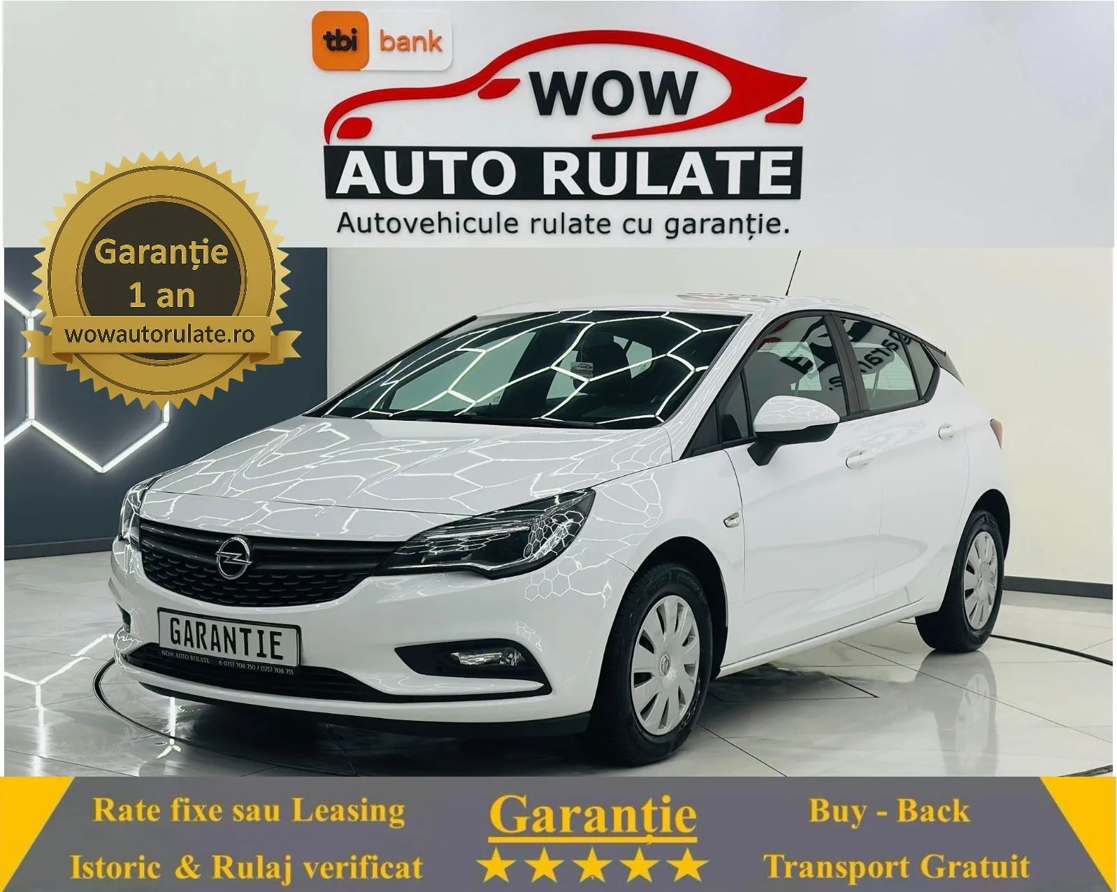 OPEL ASTRA 2018 1.4i E6 GArantie 12 Luni Rate Avans 0 Doar Cu Buletinul 2018 - WOW Auto Rulate