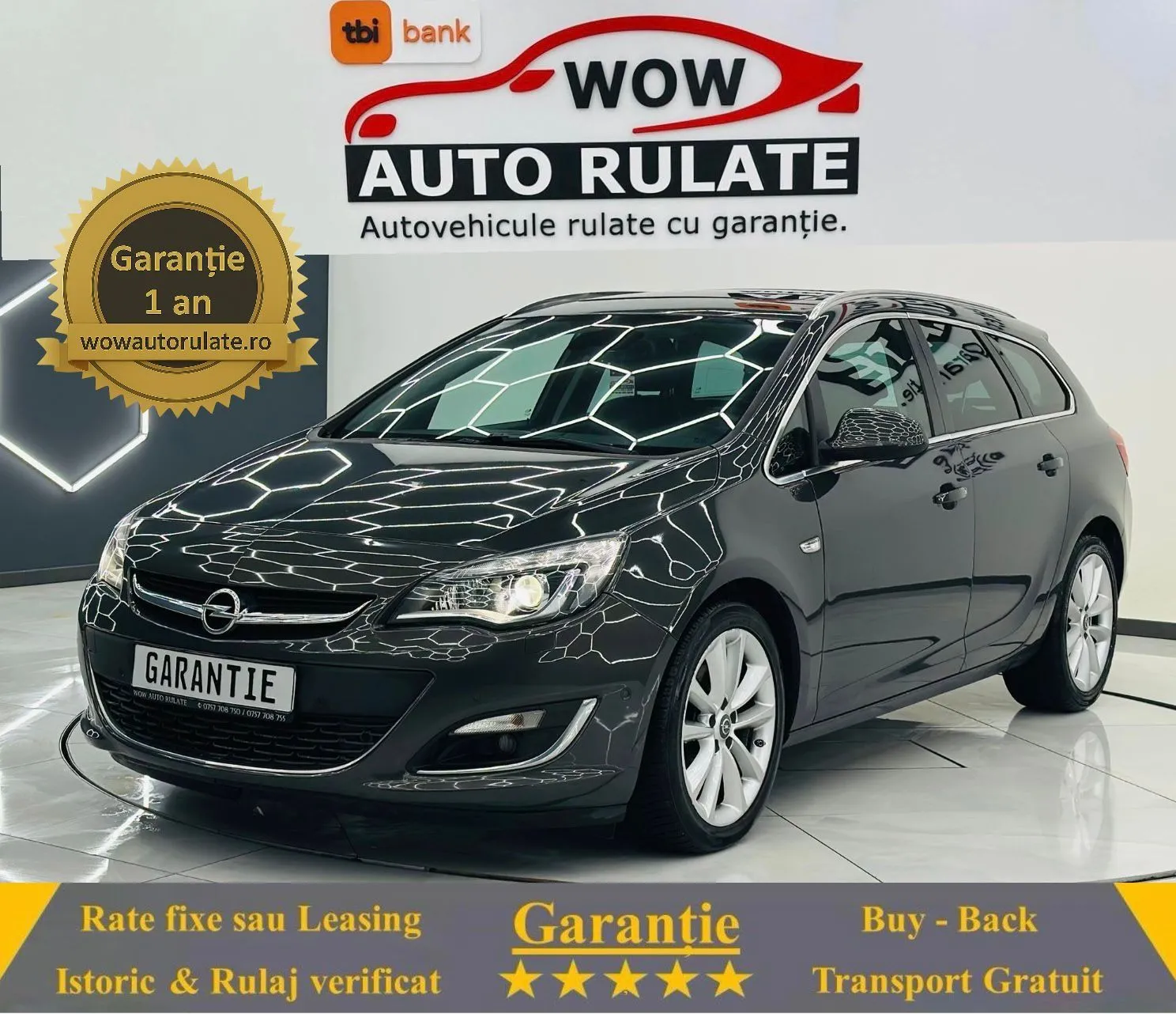 OPEL ASTRA 2015 1.6D E6 Garantie 12 Luni Rate Avans 0 Doar Cu Buletinul 2015 - WOW Auto Rulate