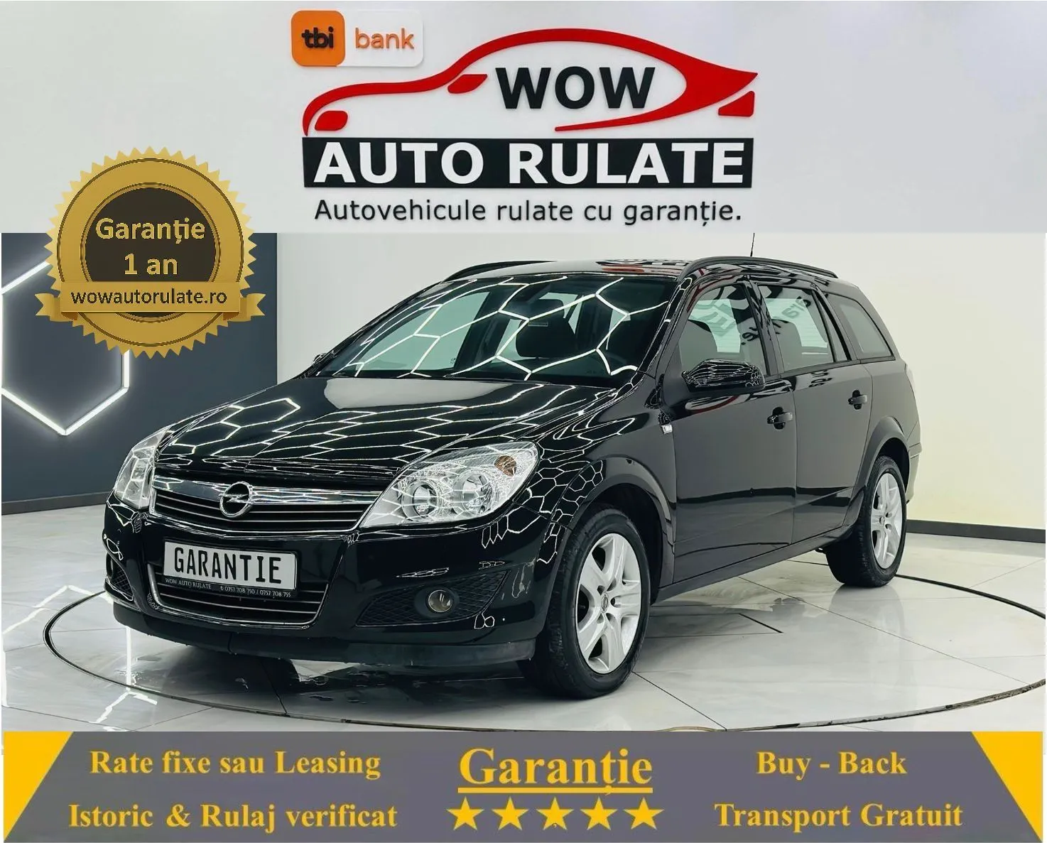 OPEL ASTRA 2009 1.7D E4 Garantie 12 Luni Rate Avans 0 Doar Cu Buletinul 2009 - WOW Auto Rulate