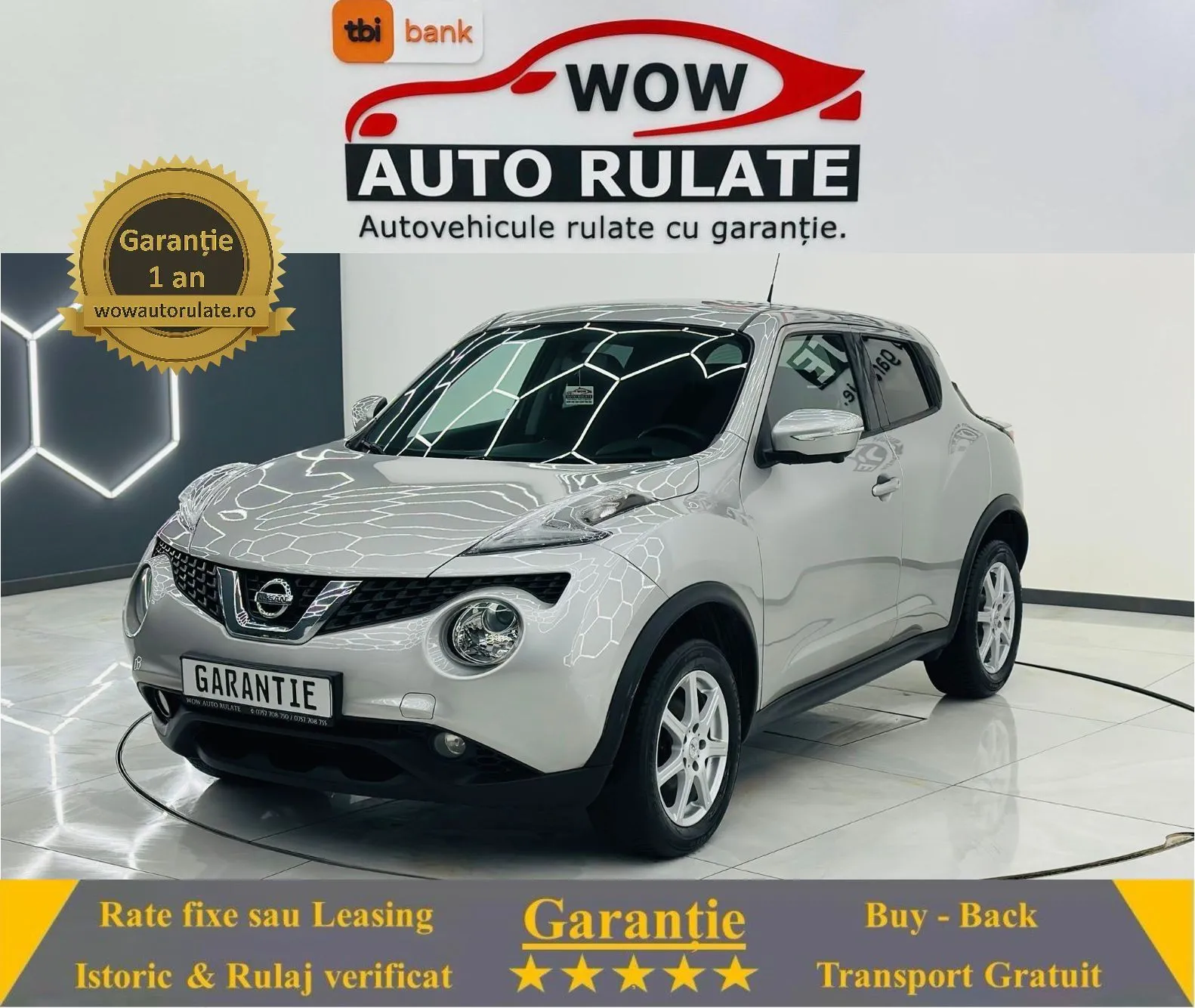 NISSAN JUKE 2014 1.5D E5 Garantie 12 Luni Rate Avans 0 Doar Cu Buletinul 2014 - WOW Auto Rulate