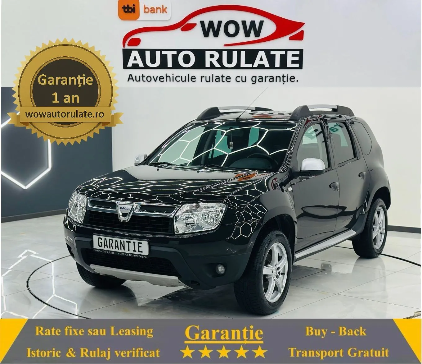 DACIA DUSTER 2011 1.5D E5 Garantie 12 Luni Rate Avans 0 Doar Cu Buletinul 2011 - WOW Auto Rulate